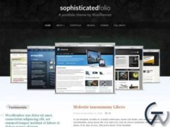WooThemes SophisticatedFolio Premium Theme 1.3.3