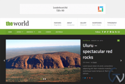 Theme Junkie TheWorld WordPress Theme 1.0.4