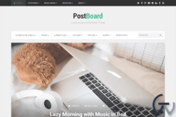 Theme Junkie PostBoard WordPress Theme 1.0.1