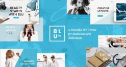 Blu – A Beautiful Theme for Businesses and Individuals 1.3