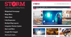 Storm – Clean Magazine & Blog Theme 1.3.2