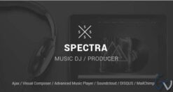 Spectra – WordPress Music & Events Theme 1.5.4