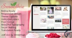 Smoothie – Retina Responsive WordPress Blog Theme 1.4.4