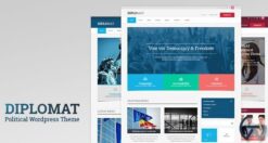 Political Candidate Responsive WordPress Theme – Diplomat 1.1.7