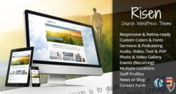 Risen – Church WordPress Theme Responsive 2.3.1