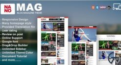 NanoMag – Responsive WordPress Magazine Theme 1.7
