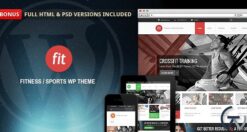 FIT – Fitness/Gym Responsive WordPress Theme 1.2.3