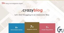CrazyBlog – Start A Blog or Magazine for Adsense 2.1.1