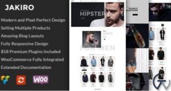 Jakiro – Fashion Shop WordPress Theme 1.1.18