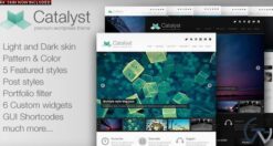 Catalyst WordPress Portfolio Theme 1.9