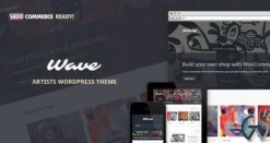 Wave – WordPress Theme For Artists 10.0