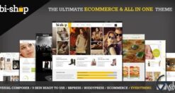 Bi-Shop All In One – Ecommerce & Corporate Theme 1.6.6