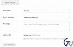 WP Job Manager Applications Addon 3.2.0
