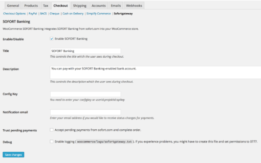 sofort gateway settings 1