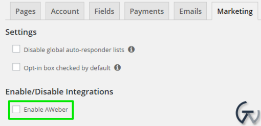 enable aweber
