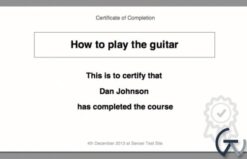 WooThemes Sensei Certificates Extension 1.0.16
