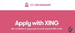 WP Job Manager Apply With Xing Addon 1.1.0