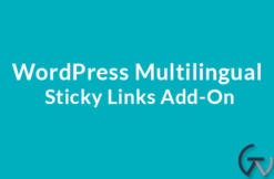 WordPress Multilingual Sticky Links Add-On 1.5.4
