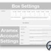 WooCommerce Aramex Plugin for Shipping Account and Box Settings 722x595 1