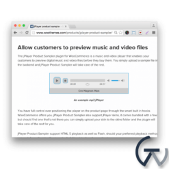 WooCommerce jPlayer Product Sampler 3.3.47