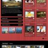groovy video theme red