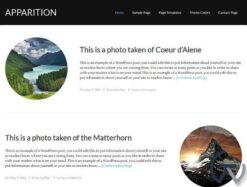 StudioPress Apparition Genesis WordPress Theme 1.0.1