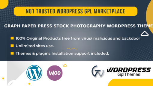 Graph Paper Press Stock Photography WordPress Theme