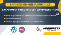 Graph Paper Press Retouch WordPress Theme