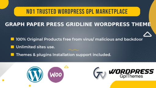 Graph Paper Press Gridline WordPress Theme