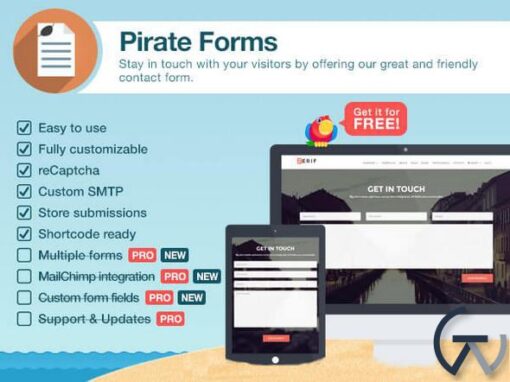 Pirate Forms Pro v1.4.0 Contact Form Plugin for WordPress