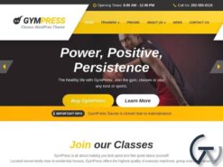 GymPress WordPress Theme 1.3.1