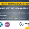 MainWP Bulk Settings Manager Extension