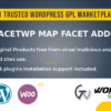 FacetWP Map Facet Addon