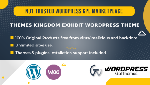 Themes Kingdom Exhibit WordPress Theme