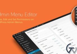 ADMIN MENU EDITOR PRO Wordpress Plugin 2.29.1