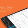 admin menu editor