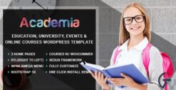 Academia - Education Center WordPress Theme 3.9
