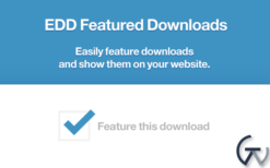 Easy Digital Downloads Featured Downloads 1.0.5