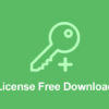 Easy Digital Downloads License Free Download Addon 1.0.1 2 license free download product image