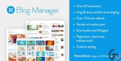 Blog Manager for WordPress 2.01
