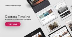 Content Timeline - Responsive WordPress Plugin for Displaying Posts/Categories in a Sliding Timeline