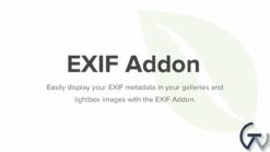 Envira Gallery EXIF Addon 1.5.5