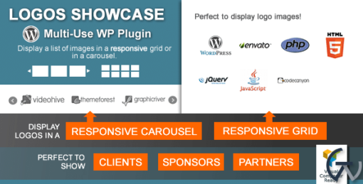 Logos Showcase Multi Use Responsive WP Plugin