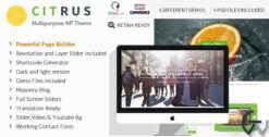 Citrus - One Page Multi-Purpose Theme