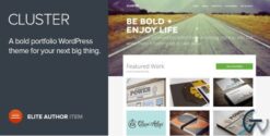 Cluster - A Bold Portfolio Wordpress Theme 2.0.4