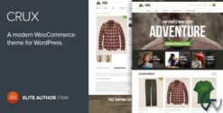 Crux - A modern and lightweight WooCommerce theme 2.0.0