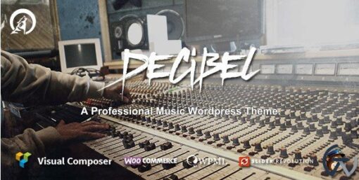 Decibel Professional Music WordPress Theme
