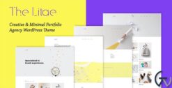 The Litae - Minimal Portfolio WordPress Theme