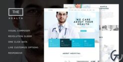 The Hospital - One and Multi Page Health Theme 1.8.3