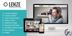 Lenze - Portfolio Photography WordPress Theme